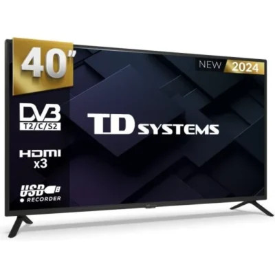 Td Systems PRIME40C19F – Televisor 40 pulgadas Full HD, USB Grabador Reproductor