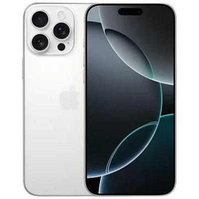 Apple iPhone 16 Pro Max, Titanio Blanco, 256 GB, 5G, 6.9 » OLED Super Retina XDR, Chip A18 Pro, iOS