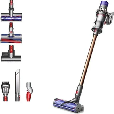 Aspirador escoba – Dyson Cyclone v10™ Absolute, Potencia succión 150 AW, Sin cable, Tecnología ciclónica, 60 min, Níquel