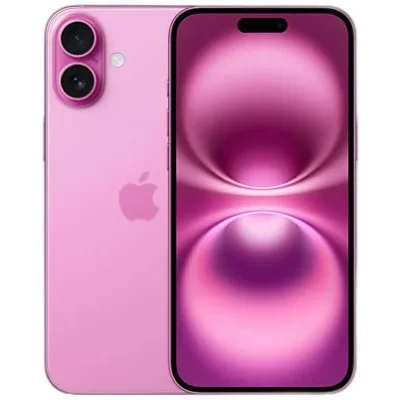 Apple iPhone 16 Plus, Rosa, 128 GB, 5G, 6.7  OLED Super Retina XDR, Chip A18 Bionic, iOS