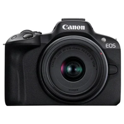 Cámara Digital Canon EOS R50 24.2MP WiFi + RF-S 18-45mm F4.5-6.3 IS STM