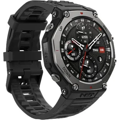 Smartwatch – Amazfit T-Rex 3, 1.5 AMOLED, Táctil, 27 días Autonomía, Silicona, Compatible iOSAndroid, Onyx