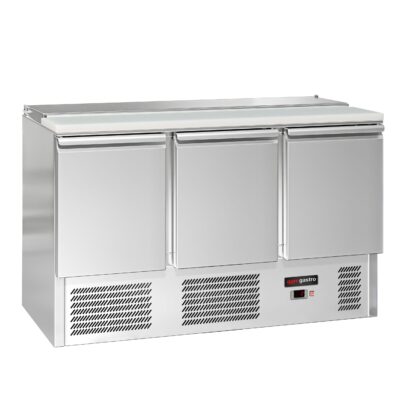 Saladette Eco – 1,37 x 0,7 M – con 3 puertas  GGM Gastro